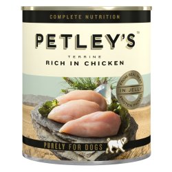 Petleys - Adult Dog Food Can In Gravy 775G Chicken