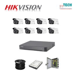 Hikvision 8 Channel 5MP Complete Cctv Kit