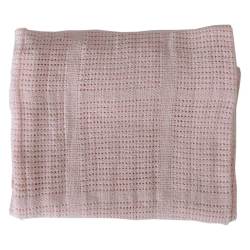 Stime Cellular Blanket 60X90 - Pink