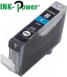 INK-Power Inkpower Generic For Canon CLI-8 Cyan Dye Ink Cartridge