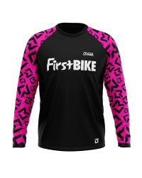 Firstbike Little Rider - Kiddies Technical Jersey - Pink - 3-4 Years