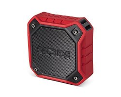 Ion Audio Dunk Red Waterproof Portable Bluetooth Speaker