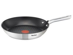 Tefal Duetto Stainless Steel Frypan 24cm