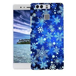 Eunomia Christmas Winter Snowflake Case Cover For Iphone 6 7 8 Huawei Mate 8 9 P9 Xiaomi - For Huawei P9 Plus