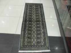 Persian Bukhara Carpet Size 174x61