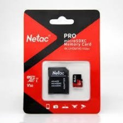 Netac - P500 Extreme Pro 512GB Class 10 V10 U1 Microsdxc Card & Adaptor