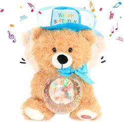 teddy singing happy birthday