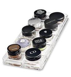 Acrylic Paint Pot Cream Shadow Organiser & Beauty Care Holder Provides 10 Space Storage Byale...