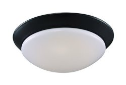Trans Globe Lighting LED-30029 Rob Walsh Contemporary Flushmount 10" Indoor Rubbed Oil Bronze