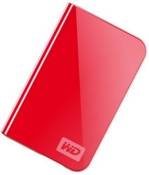 Western Digital My Passport Essential 160GB USB Portable Hard Drive -real Red