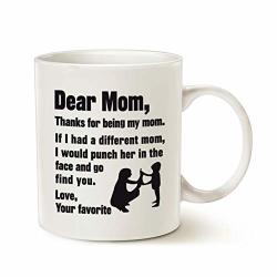 Funny Dog Mom Gift Best Fucking Dog Mom Ever Coffee Mug Tea Cup