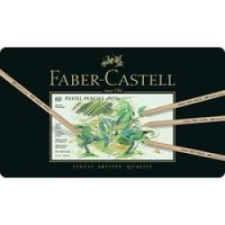Faber-Castell Pitt Pastel Pencil - Metal Tin Set Of 60