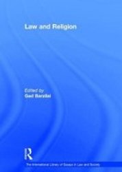 Law And Religion Hardcover New Ed