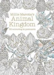 Millie Marotta& 39 S Animal Kingdom Postcard Box - 50 Beautiful Cards For Colouring In Postcard Book Or Pack