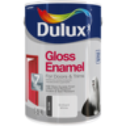 Dulux Enamel Paint Gloss Brilliant White 5L