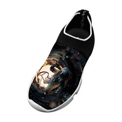 Sports Flyknit Sneakers For Boy Girl Print Astronaut Space 4 D M Us Big Kid