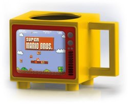 Nintendo - Super Mario Retro Tv Heat Changing Mug