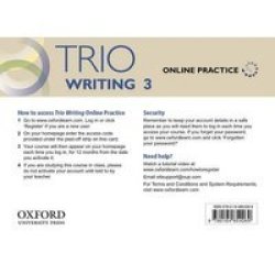 Trio Writing: Level 3: Online Practice Student Access Card - Building Better Writers...from The Beginning Cards