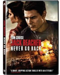 Jack Reacher 2: Never Go Back Dvd