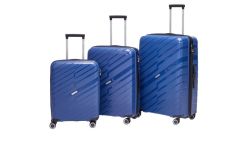 Travelite Travelwize - Java Hard Shell Suitcase - 3 Piece Polyprop Luggage Set