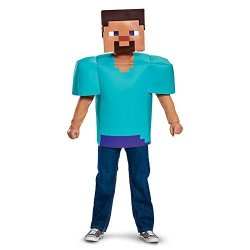 Steve Classic Minecraft Costume Multicolor Small 4-6