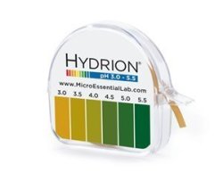 Hydrion Ph Test Paper 3.0 To 5.5 Ph Can Be Used For Vaginal Ph Test