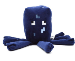Minecraft 15cm Squid Plush Toy
