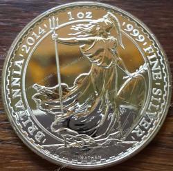 British Britannia 1oz Silver Coin Uncirculated