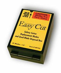 81 Easy Cut ez Cutter Replacement Blades 09703 Std Blades Box