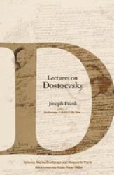 Lectures On Dostoevsky Hardcover