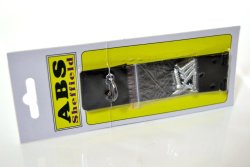 Safety Hasp And Staples 125MM 1 On Card With Screws