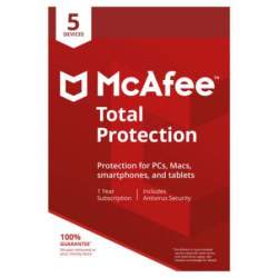 Mcafee Total Protection - 5 Devices