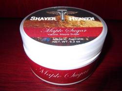 Shaver Heaven Maple Sugar Shave Soap