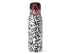 Zoku Vacuum Insulated Stainless Steel Bottle 500ML Moderns Calligraphy