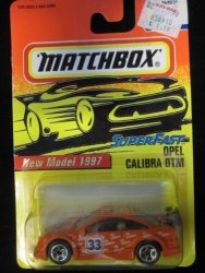 Opel Calibra Dtm Orange Matchbox Super Fast Series 66