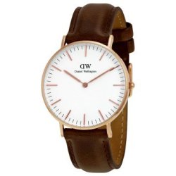 Daniel Wellington Classic Bristol White Dial Ladies Quartz Watch