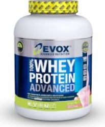 Evox 100% Whey Protein Advanced Strawberry 3.2KG