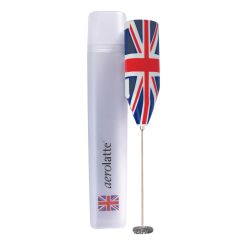 UK Flag Aerolatte Milk Frother With Tube