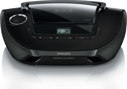 Phillips AZ1837 CD Soundmachine in Black