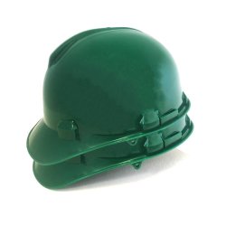 Hard Hat Safety Cap Green Lined 2 Pack