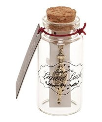 Bioworld Harry Potter Liquid Luck Necklace In Glass Bottle