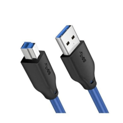 CA12L Pvc Am To Bm USB 3.0 2M Printer Cable CT-C160-U3-AMBM-BL2