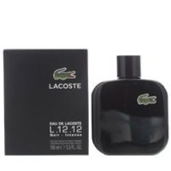 Lacoste L.12.12 Black For Men Eau De Toilette 100ML - Parallel Import