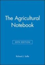 The Agricultural Notebook paperback 20th Edition