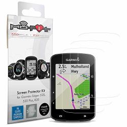 Screen Protector Kit For Garmin Edge 520 520 Plus 820 Tempered Glass 3-PACK