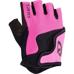 Giro Bravo JR Cycling Gloves in Bright Pink Youth XS