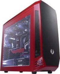 BitFenix.com Bitfenix Aegis Micro-atx Windowed Chassis With Icon Display Red