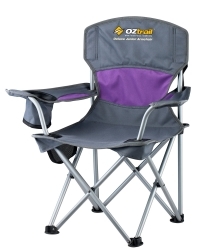 OZtrail Classic Deluxe Junior Chair - Purple