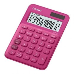 Casio MS-20UC-RD-S-EC Red 12 Digit Desktop Calculator