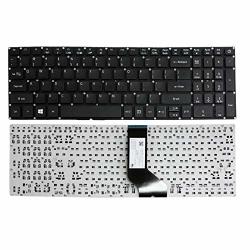 Zahara Us Keyboard Black Replacement For Acer Aspire E5-575-74RC E5-575-54E8 E5-575-52JF E5-575-72L3 E5-575-5493 E5-575-5157 E5-575-33 E5-575G-53VG E5-575G-728Q E5-575G-562TUS
